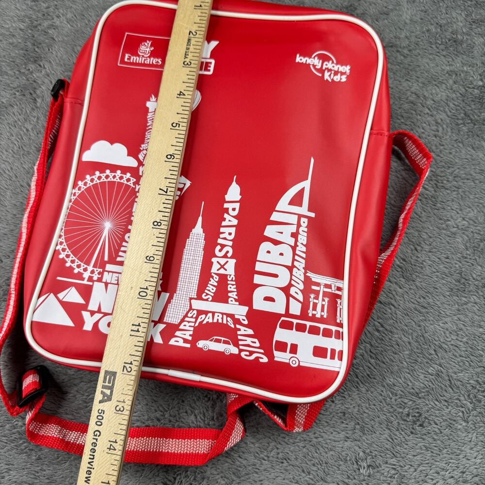 Emirates Kids Fly With Me Bag Lonely Planet Crossbody NEW Flight Games Eye Mask - Picture 6 of 6